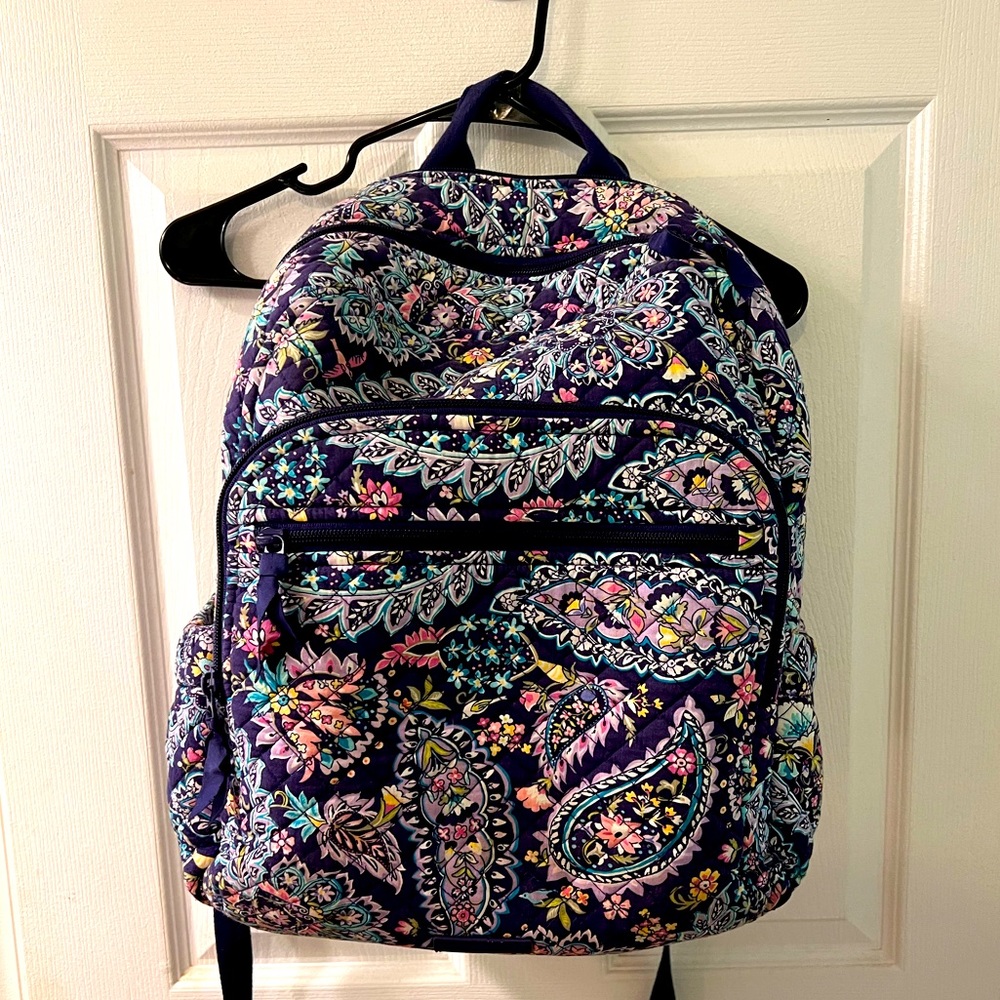 French Paisley Vera Bradley Backpack
